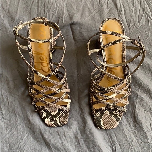 Sam Edelman Strappy Heel Sandal - Picture 10 of 16